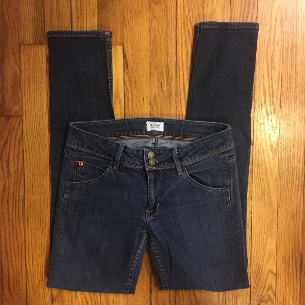 Hudson Skinny Jeans w/ Back Flap- 27